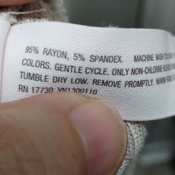 Auden Sleepwear NWT Women's Size XXL Cream Cozy Ribbed Jogger Lounge Pants - Picture 5 of 7